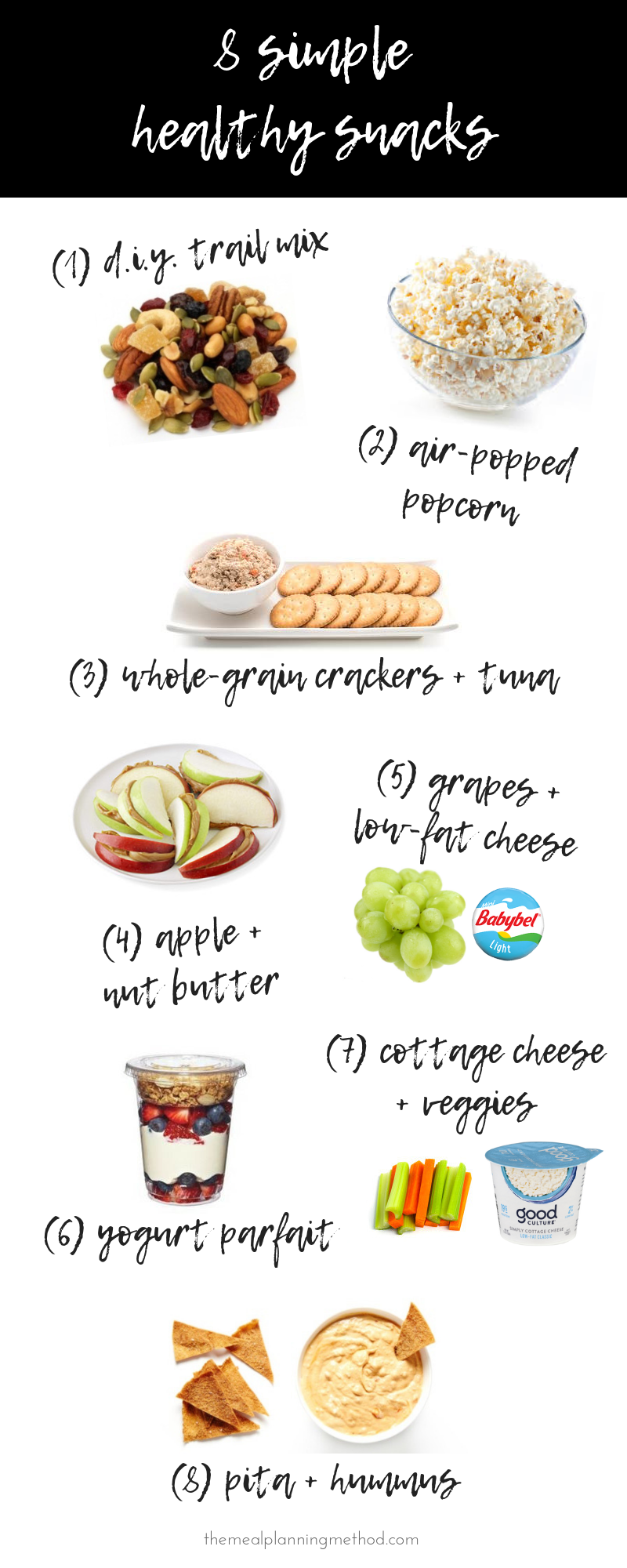 simple healthy snacks you probably already have at home - The Meal