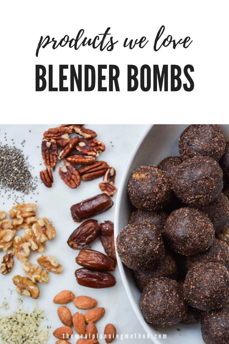Energy Blender Balls for Smoothies - The Meal Planning Method